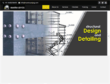 Tablet Screenshot of mantraudyog.com